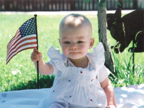 flag girl